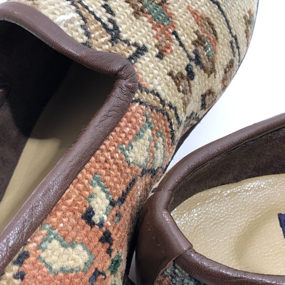 Res Ipsa Kilim Loafers Turkish Wool Slip On Shoes - Picture 8 of 8